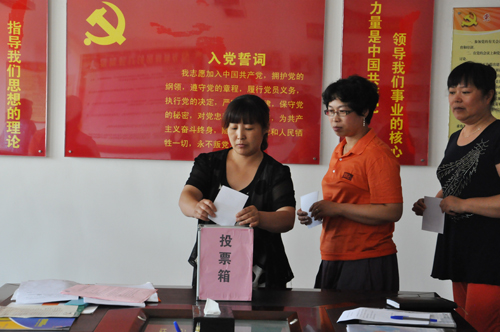 黨員轉(zhuǎn)正大會(huì)