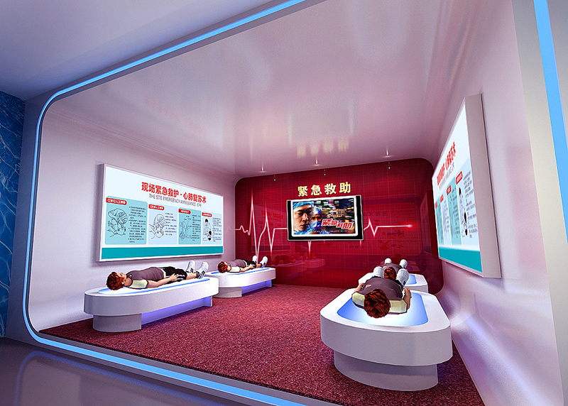 心肺復(fù)蘇救助體驗(yàn)系統(tǒng)