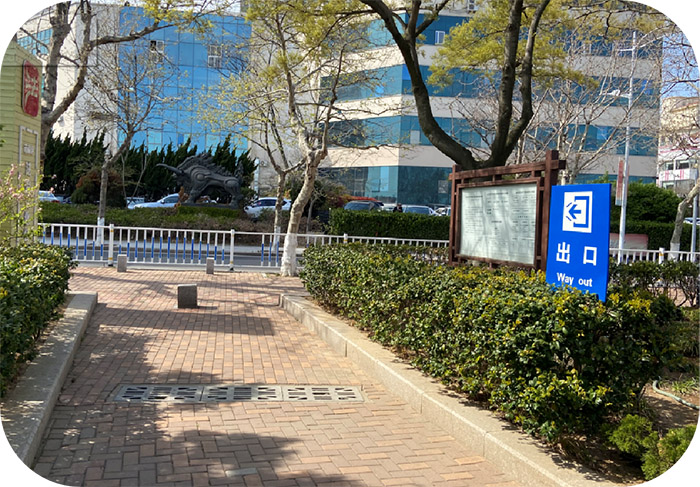 地震應(yīng)急避難場所配套設(shè)施:安全出口